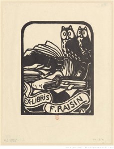 Vallotton - libris F. Raisin, btv1b6951669m