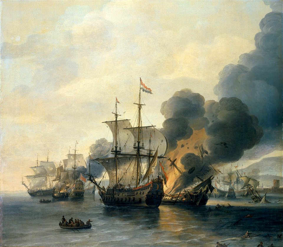 Van Diest, Battle of Leghorn
