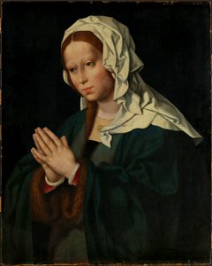 Cleve, Joos van, hans verksted - The Virgin in Prayer - NG.M.01349 - National Museum of Art, Architecture and Design