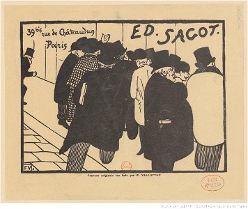 Vallotton - Les amateurs d'estampes (39 bis rue de Châteaudun, Paris), btv1b69516619