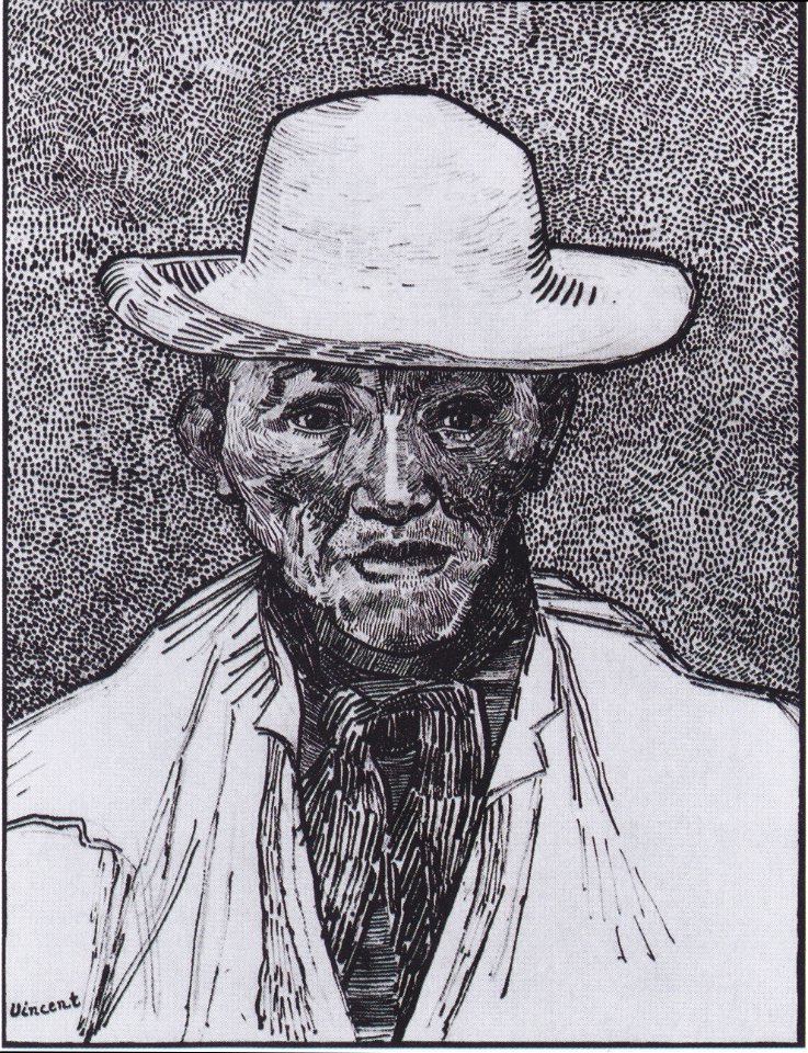 Van Gogh - Bildnis Patience Escalier