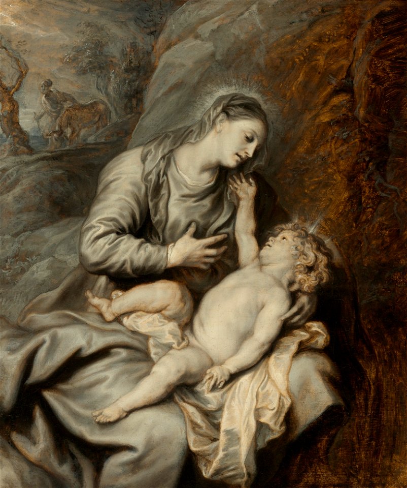 Van Dyck - REST ON THE FLIGHT INTO EGYPT