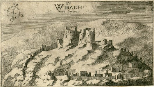 Valvasor - Vipava Upper Castle