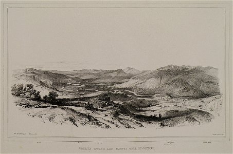 Valée entre les monts Ossa et Olympe - Stackelberg Otto Magnus Von - 1834