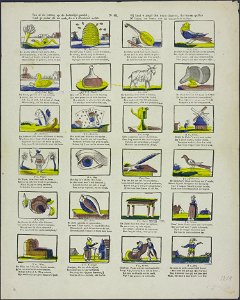 Van al de letters, op de letterlijst gesteld-Catchpenny print-Borms 0798
