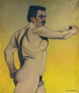Vallotton - Torse d'homme nu, 1906, lot.56