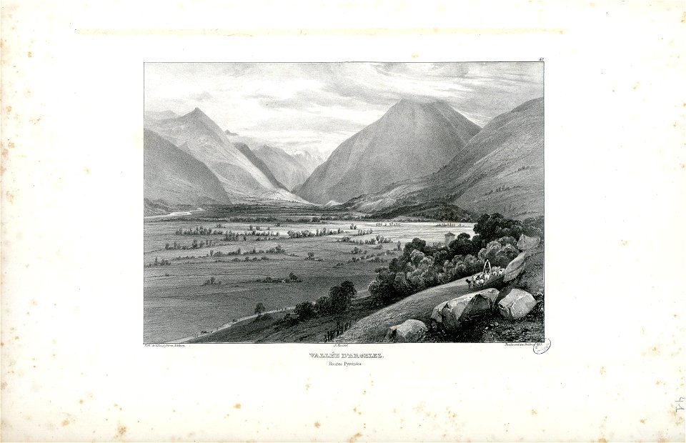Vallée d' Argelez (Hautes Pyrénées) - Fonds Ancely - B315556101 A JACOTTET 1 044