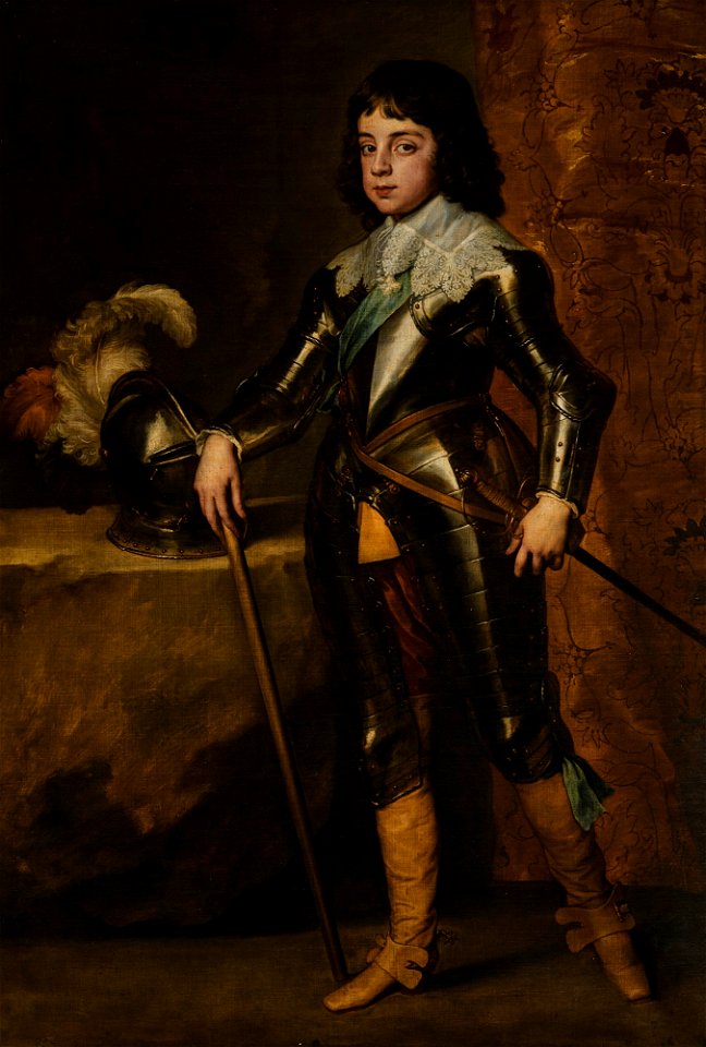 Van Dyck - PORTRAIT OF CHARLES II (1630–1685) WHEN PRINCE OF WALES