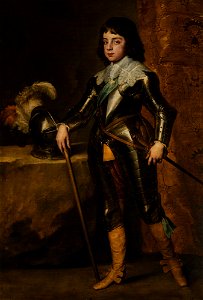 Van Dyck - PORTRAIT OF CHARLES II (1630–1685) WHEN PRINCE OF WALES