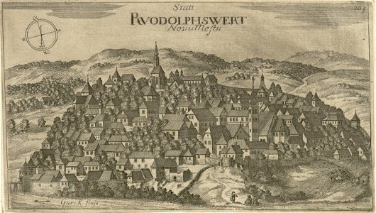 Valvasor - Novo mesto