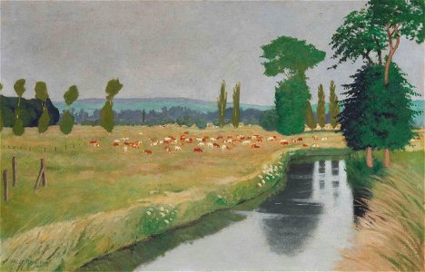 Vallotton - Ruisseau à Arques-la-Bataille, 1903, 6103035