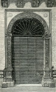 Vicenza porta del palazzo già Thiene