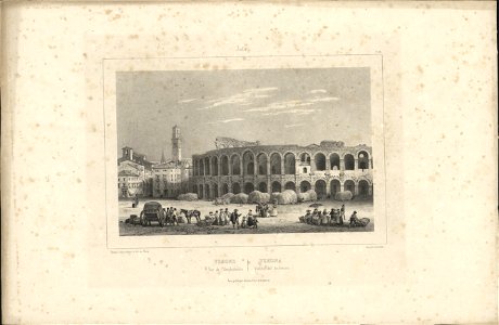 Verone Vue de l'Amphithéatre, objectnr A 57913