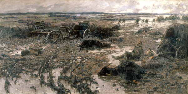 Jaroslav Věšín - The Turkish retreat of Lüleburgaz (1914)