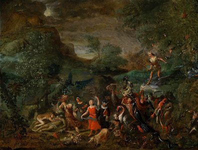 Versuchung des heiligen Antonius (flämisch 2 H 16 Jh)