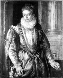 Veronese, Paolo - Portrait of a Woman - Google Art Project