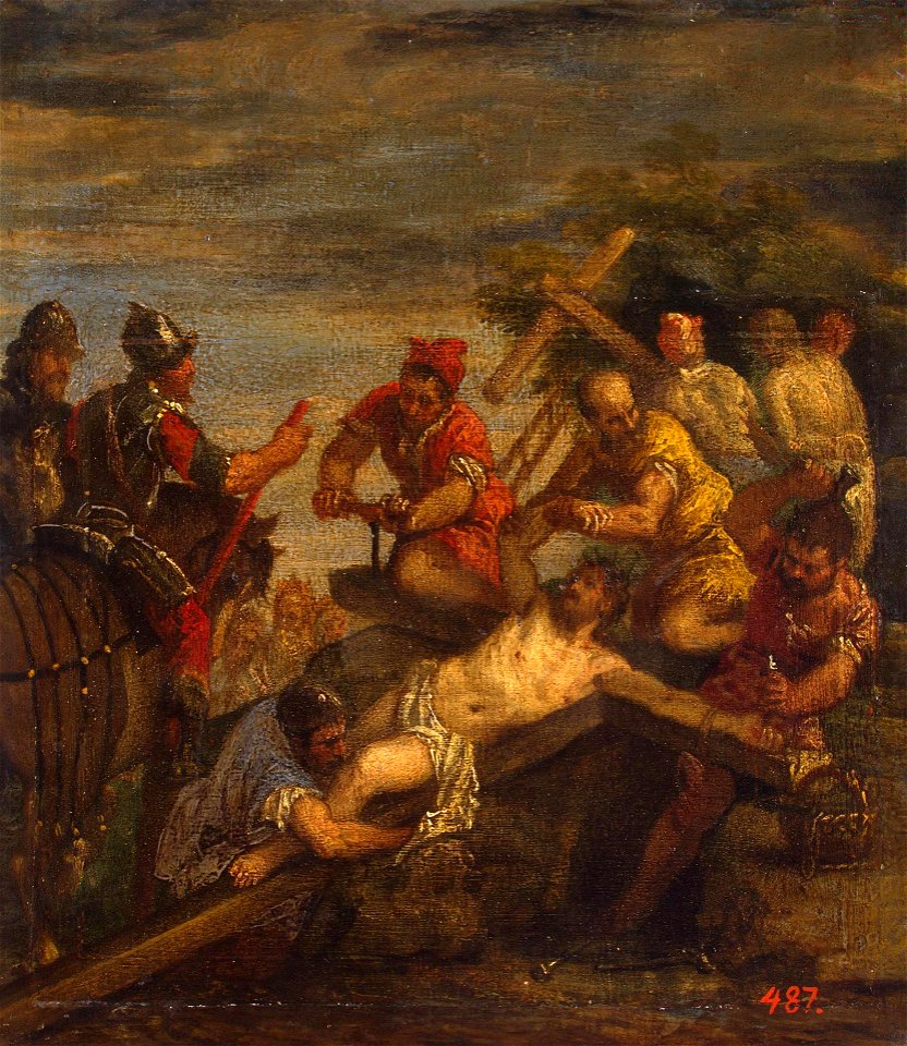 Veronese Ermitage - Nailing to the Cross