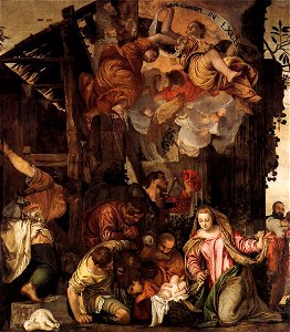 Paolo Veronese - Adoration of the Shepherds - WGA24808