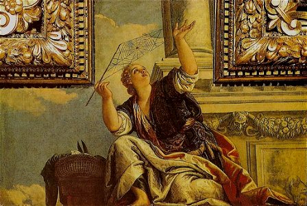 Veronese, Paolo - Arachne or Dialectics - 1520