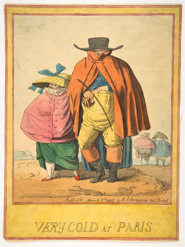 Very Cold at Paris, 1806
