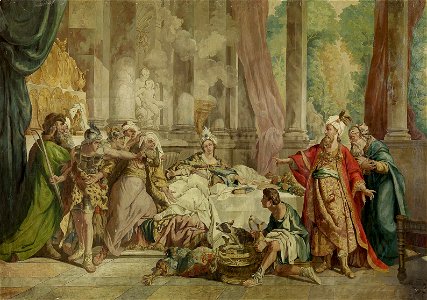 Verurteilung Hamans Kopie nach J-F de Troy