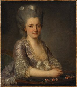 Vestier - Dam i rosa klänning, 1778