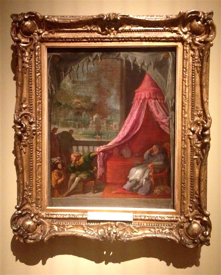 Vicente Carducho - The Dream of Hugo, Bishop of Grenoble - Edinburgh