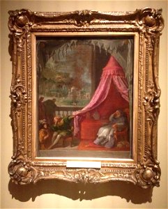 Vicente Carducho - The Dream of Hugo, Bishop of Grenoble - Edinburgh