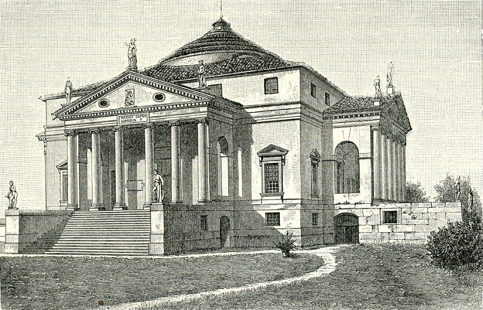 Vicenza la Rotonda del Palladio