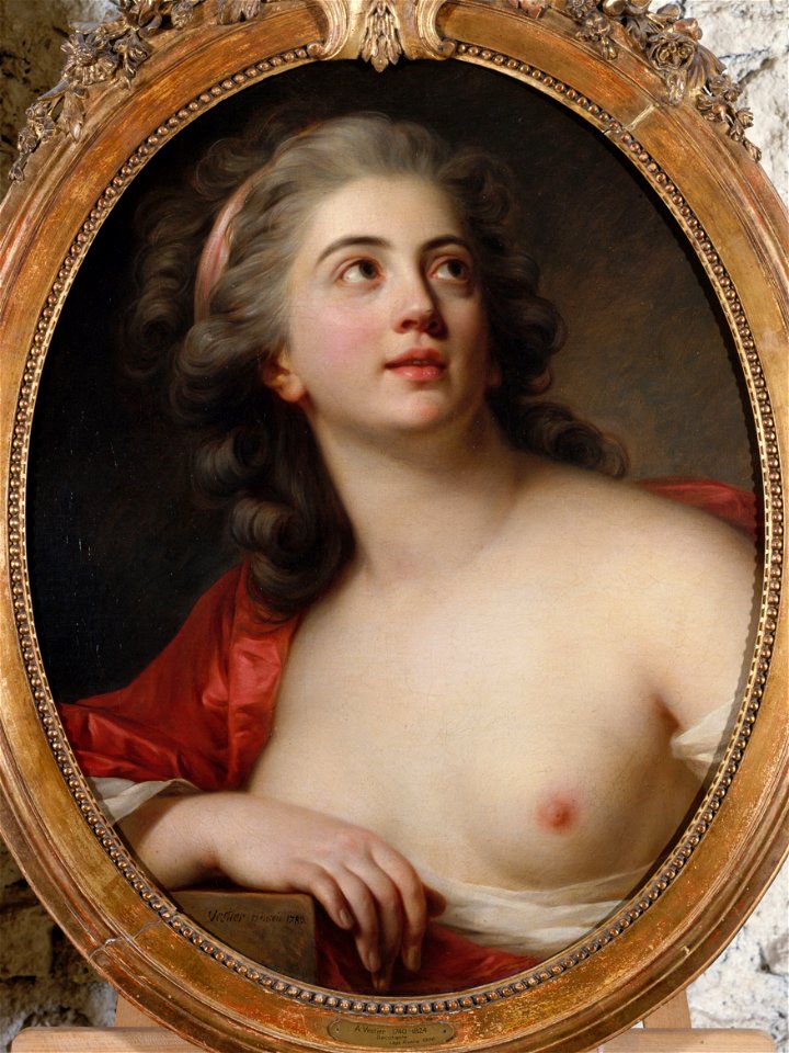 Vestier - Tête de bacchante, 1783, P609