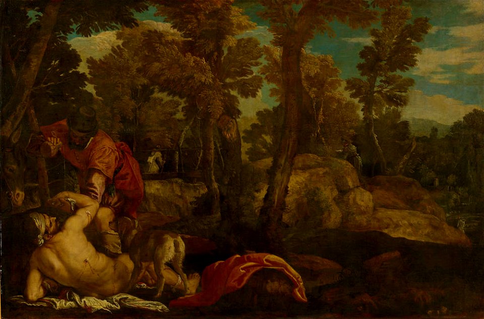 Veronese - Der barmherzige Samariter, Um 1582-86