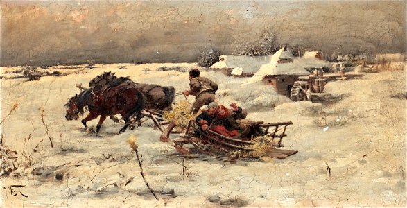 Jaroslav Věšín - Sledge ride