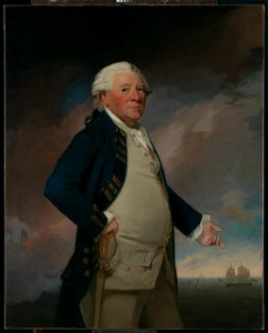 Vice-Admiral Sir Hyde Parker, 1714-82 RMG L9353