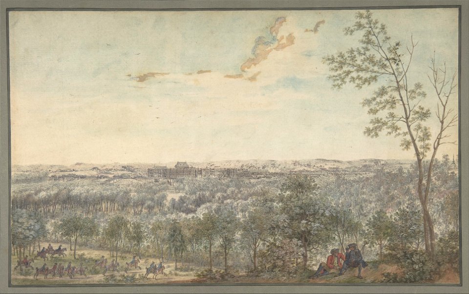 Versailles Seen from the Southwest, 1779