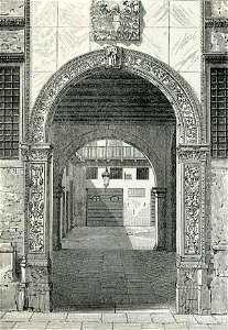 Vicenza porta del palazzo Da Schio