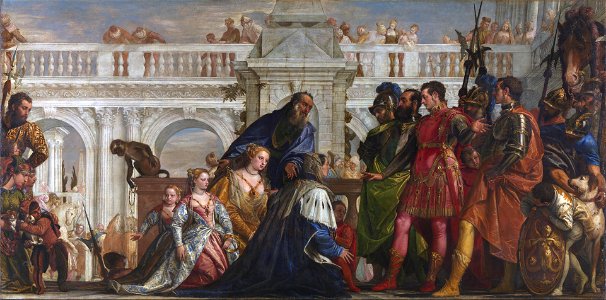 The Family of Darius before Alexander by Paolo Veronese 1570