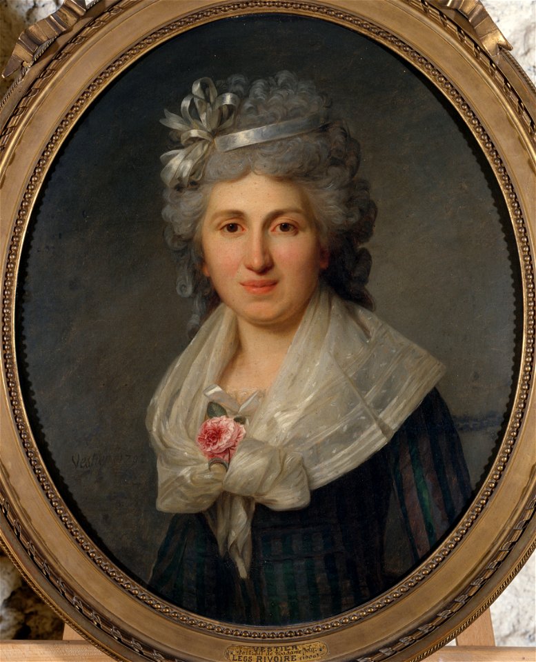 Vestier - Portrait de femme, 1792, P607