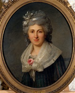 Vestier - Portrait de femme, 1792, P607