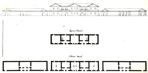 Viciebsk, Ruś, Łabaznaja. Віцебск, Русь, Лабазная (1808)
