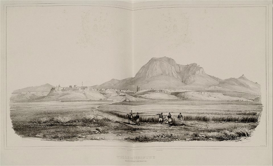 Ville de Corinthe - Stackelberg Otto Magnus Von - 1834