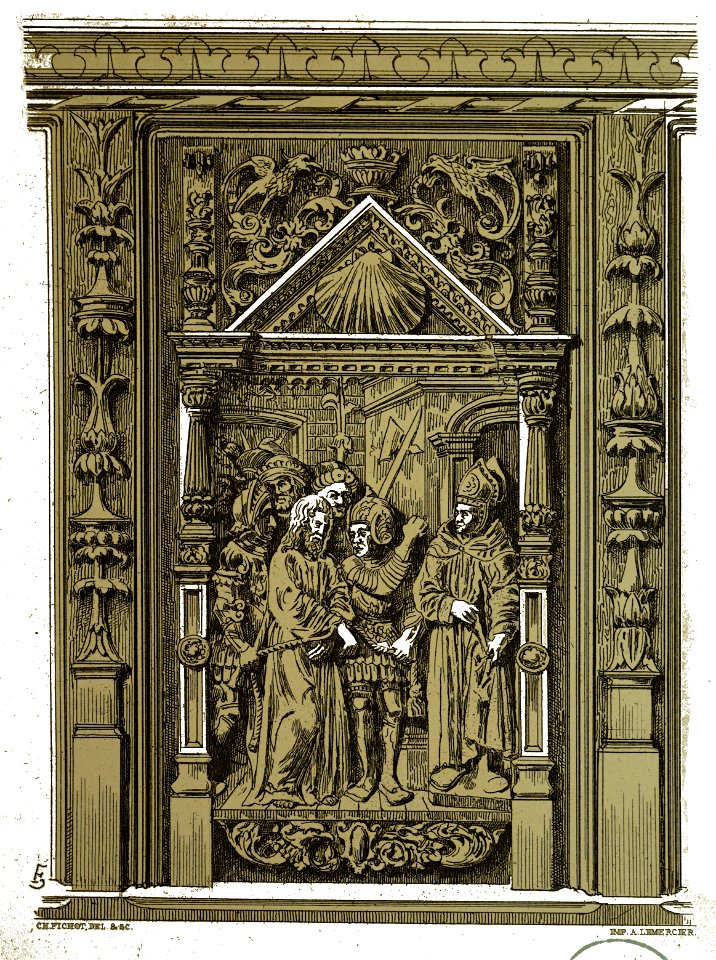 Villemaur Jésus et Caiphe 00427