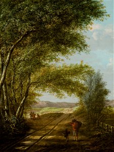 Vincent Jansz. van der Vinne - Een zandpad in de duinen bij Haarlem - BR2858 - Rijksmuseum Twenthe