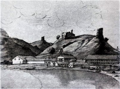 Vilnia, Vialla-Zamkavaja hara. Вільня, Вяльля-Замкавая гара (J. Damiel, 1815-16)