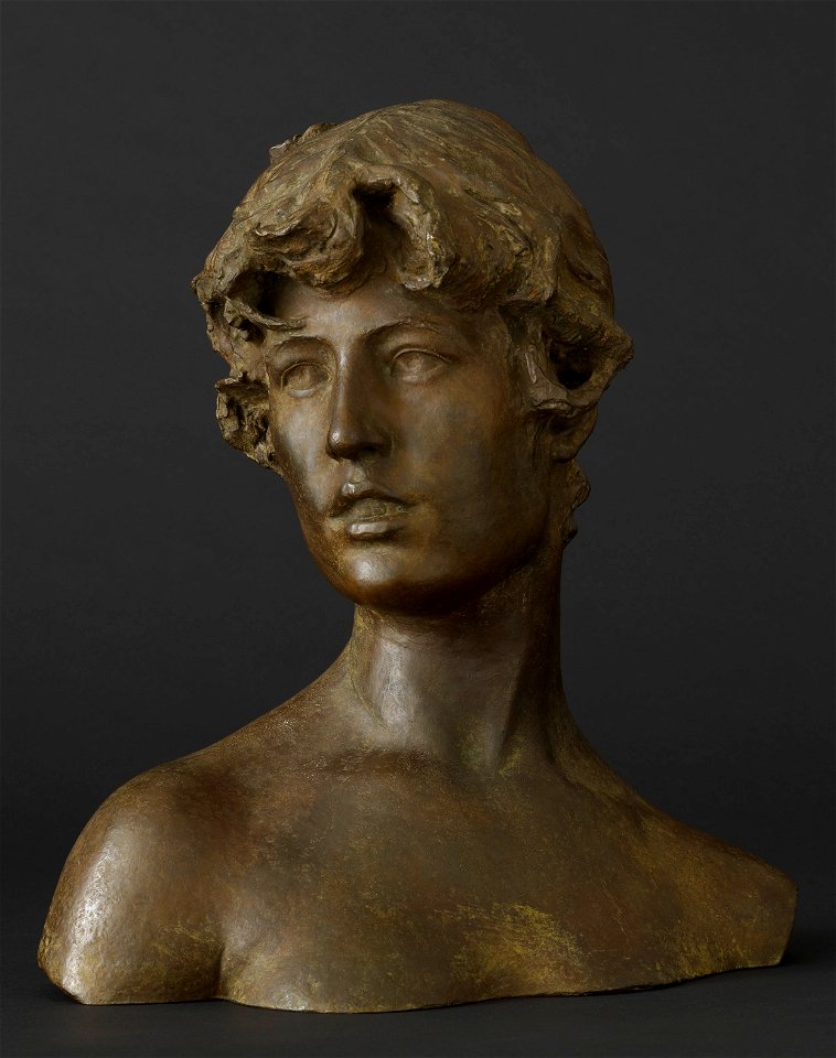 Ville Vallgren - Bust of Antoinette Vallgren (1866)