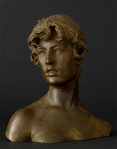 Ville Vallgren - Bust of Antoinette Vallgren (1866)