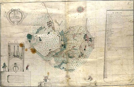 Vilnia, Panary. Вільня, Панары (1784)