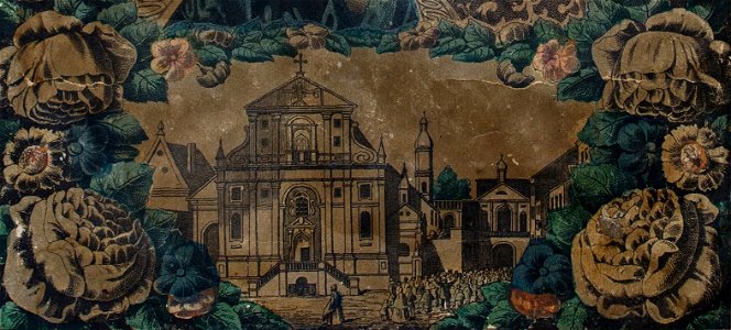 Vilnia, Vastrabramskaja, Karmelicki. Вільня, Вастрабрамская, Кармэліцкі (F. Wentzel, 1831-69)