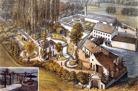 Villa Canne & omgeving (album P Regout, 1865)