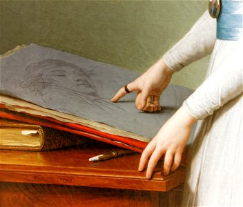 Vincent - Portrait de la baronne de Chalvet-Souville, née Marie de Broutin 01
