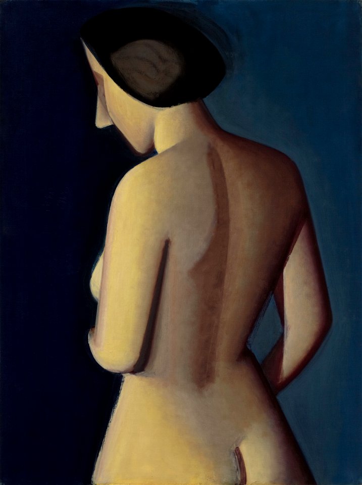 Vilhelm Lundstrøm, Staaende model, 1931, 577, ARoS Aarhus Kunstmuseum